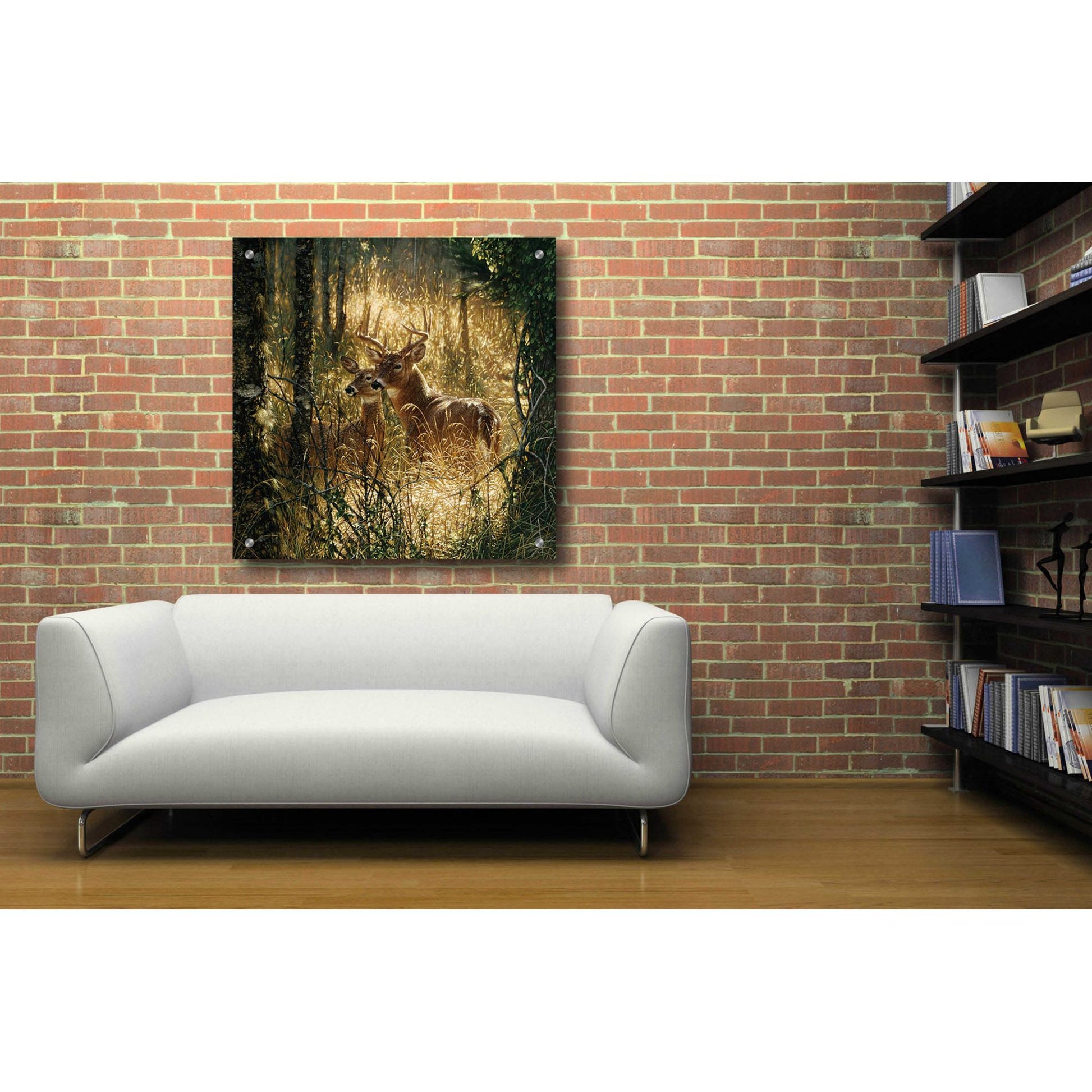 Epic Art 'A Golden Moment' by Collin Bogle Acrylic Glass Wall Art,36x36