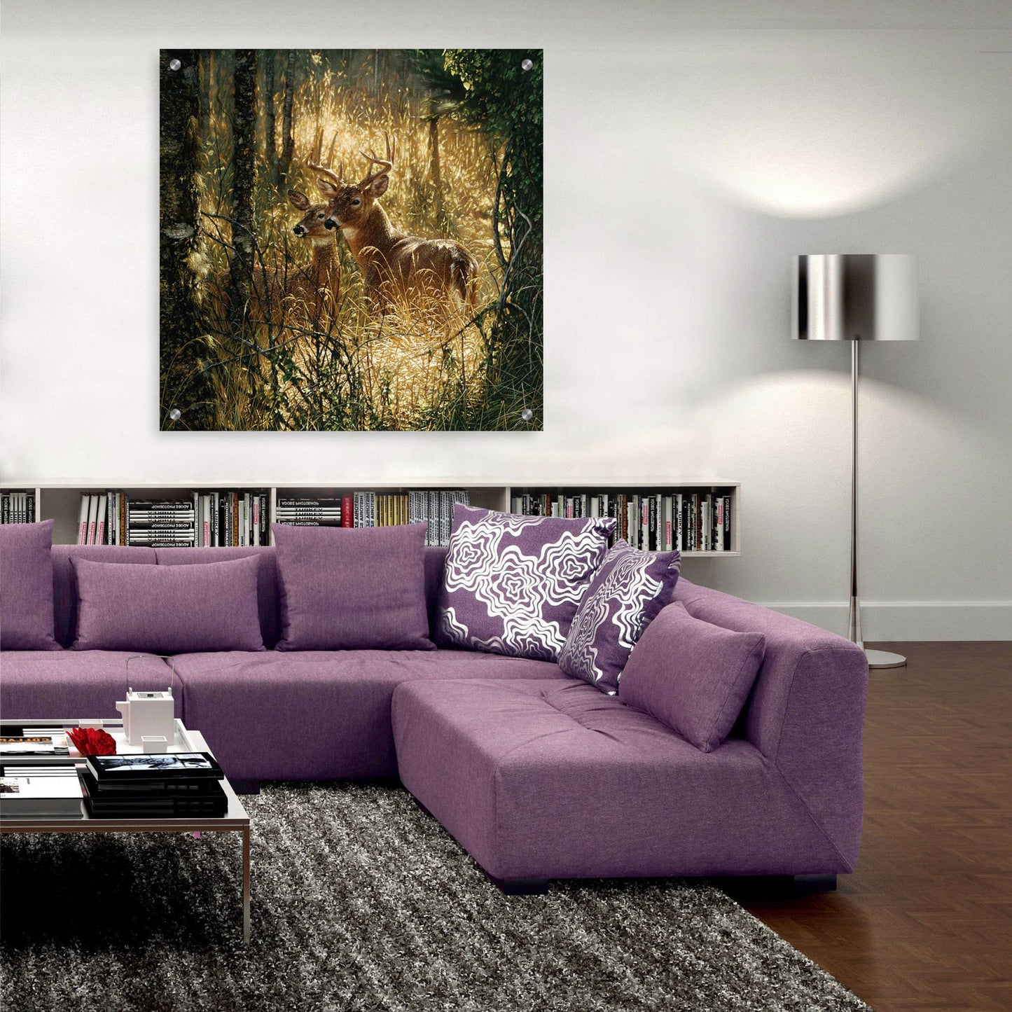 Epic Art 'A Golden Moment' by Collin Bogle Acrylic Glass Wall Art,36x36