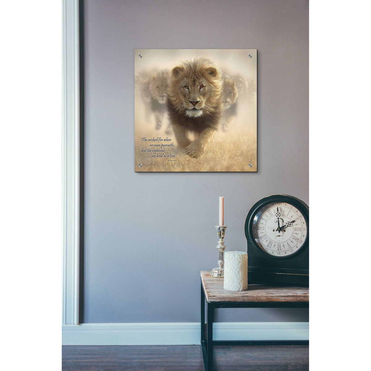 Epic Art 'Wicked Flee' by Collin Bogle Acrylic Glass Wall Art,24x24