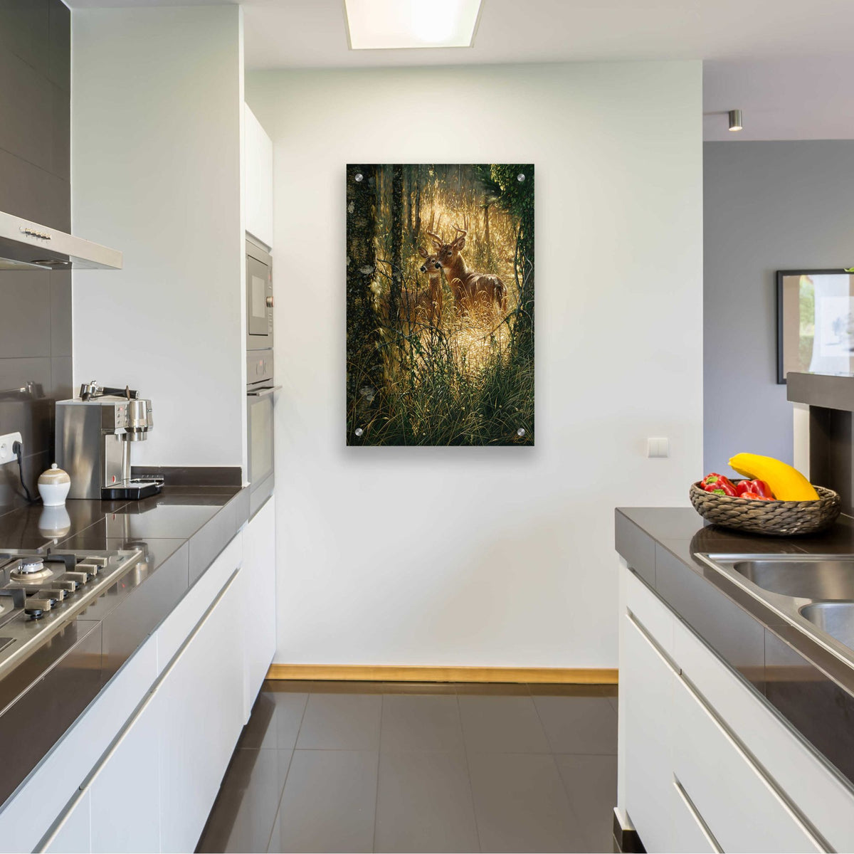 Epic Art 'A Golden Moment' Portrait by Collin Bogle Acrylic Glass Wall Art,24x36