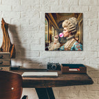Bubble Gum Queen by Rey Klimt - 12x12 acrylic wall art in a room