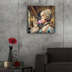 Bubble Gum Queen by Rey Klimt - 24x24 acrylic wall art in a room
