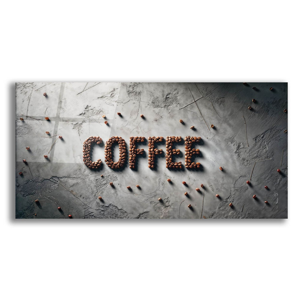 Concrete Coffee by Rey Klimt acrylic glass wall art