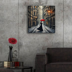 Evening Walk In Town by Rey Klimt - 24x24 acrylic wall art in a room