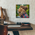 Everyday Lion by Rey Klimt - 12x12 acrylic wall art in a room