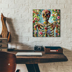 Good Bones by Rey Klimt - 12x12 acrylic wall art in a room