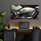 Horsepower by Rey Klimt - 48x24 acrylic wall art in a room