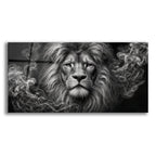 Lion Stare by Rey Klimt acrylic glass wall art
