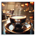 Mean Cup Of Coffee by Rey Klimt acrylic glass wall art