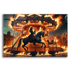 Midnight Ride by Rey Klimt acrylic glass wall art
