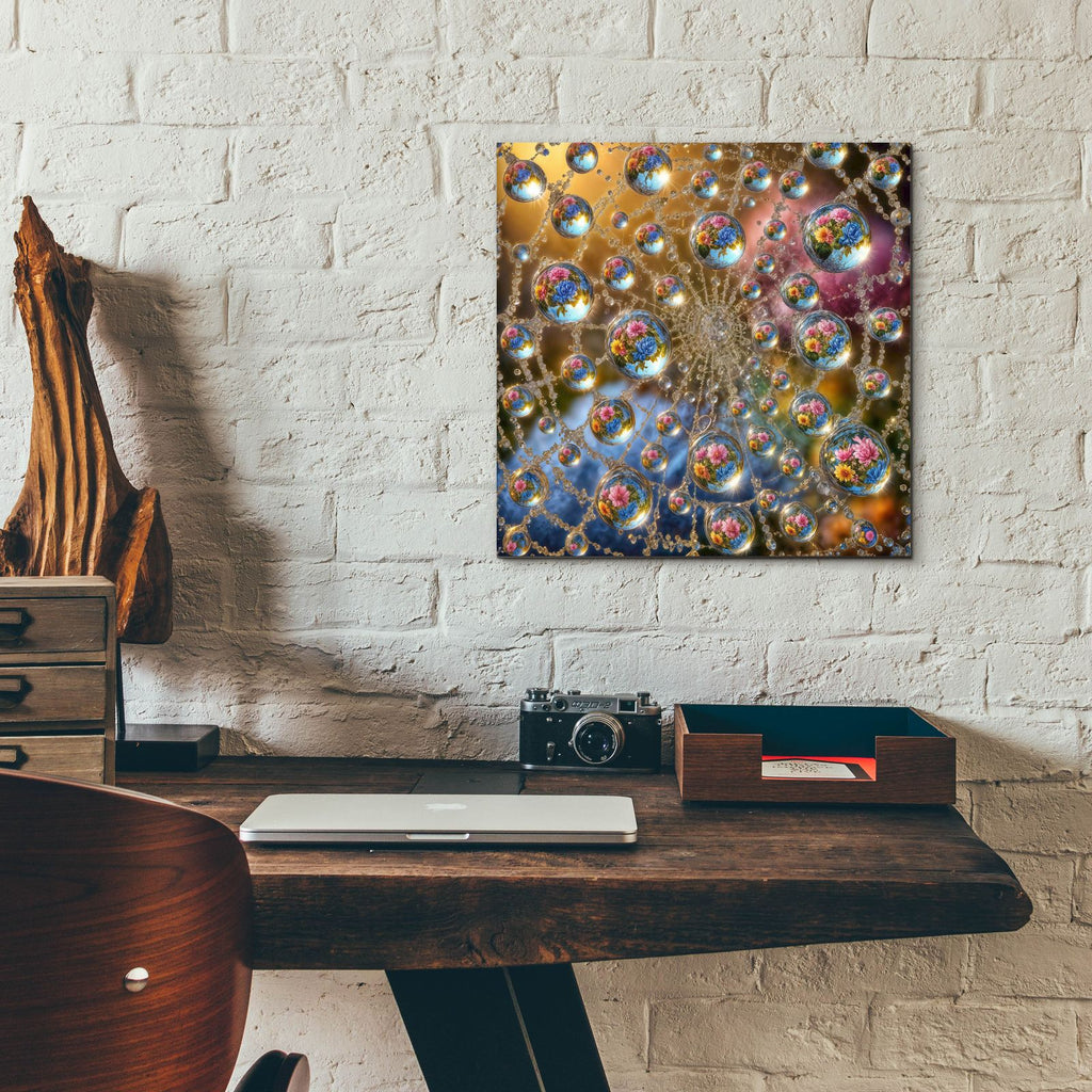 Morning Mist by Rey Klimt - 12x12 acrylic wall art in a room