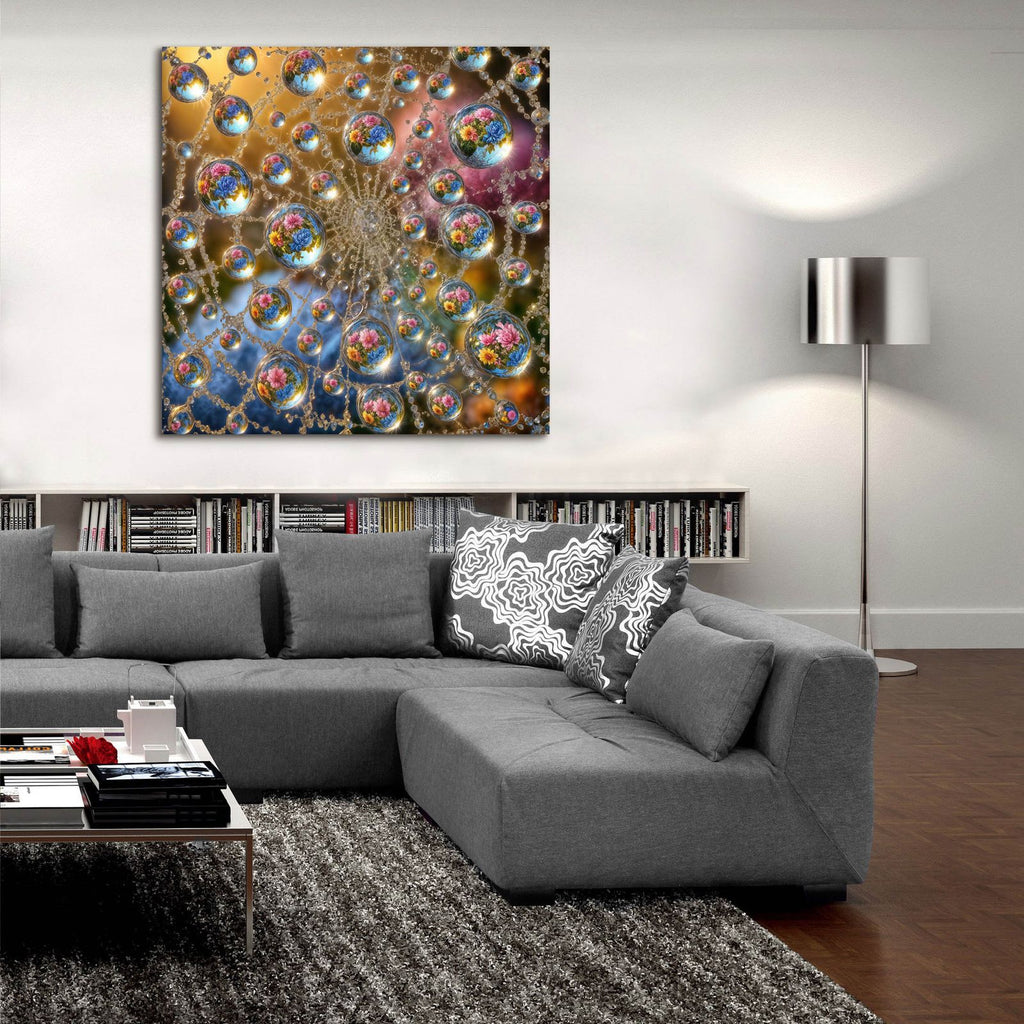 Morning Mist by Rey Klimt - 36x36 acrylic wall art in a room