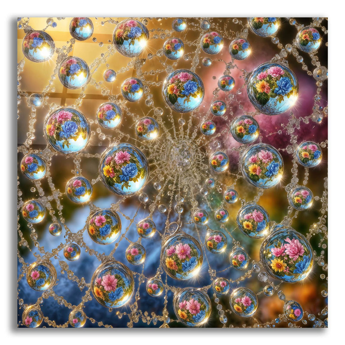 Morning Mist by Rey Klimt acrylic glass wall art