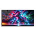 Neon Thunder by Rey Klimt acrylic glass wall art