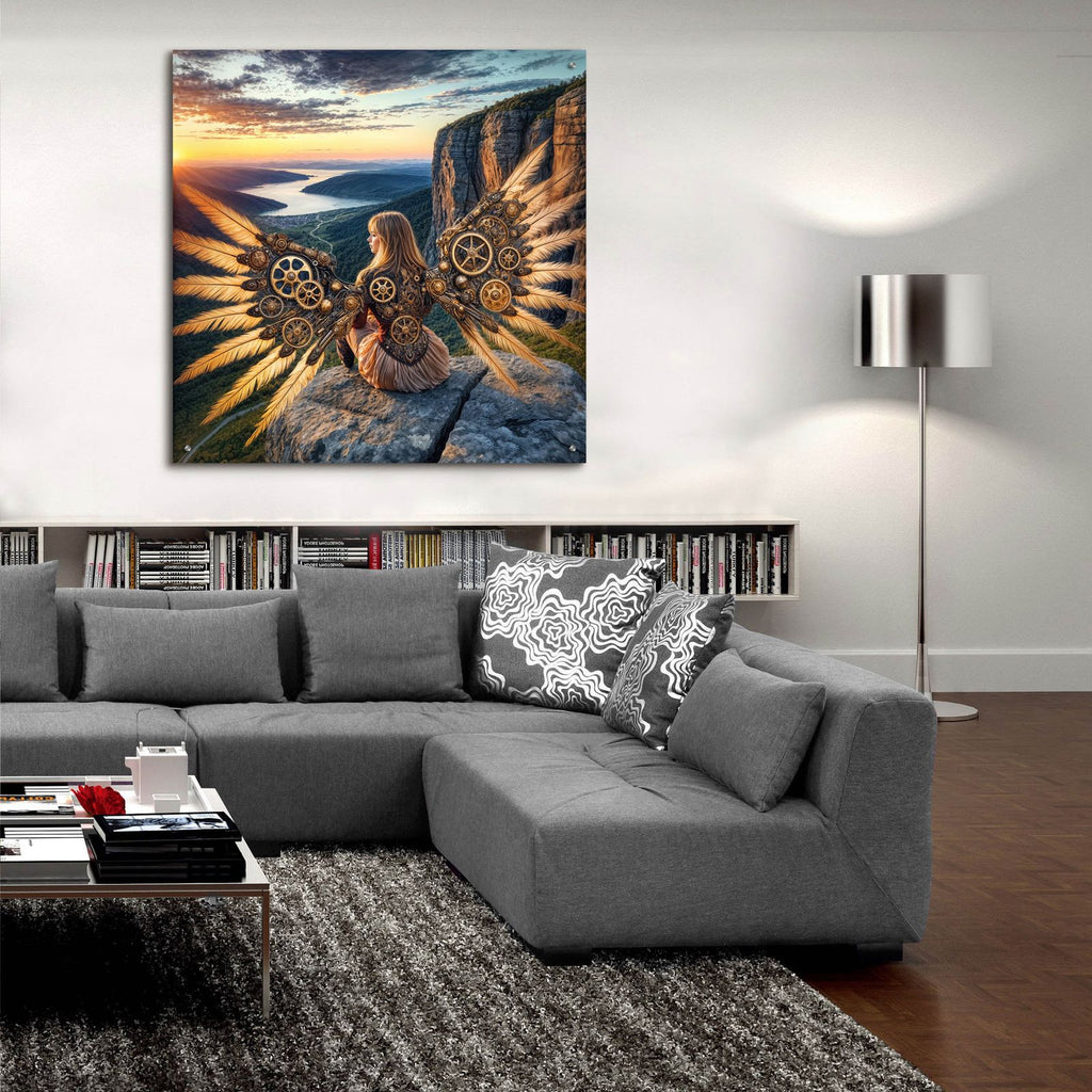 Ready For Flight by Rey Klimt - 36x36 acrylic wall art in a room