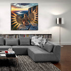 Ready For Flight by Rey Klimt - 36x36 acrylic wall art in a room