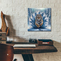 Siberian Tiger by Rey Klimt - 12x12 acrylic wall art in a room