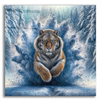 Siberian Tiger by Rey Klimt acrylic glass wall art