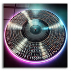 Vinyl Going Digital by Rey Klimt acrylic glass wall art