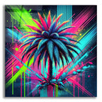 Palm Tree Abstract 2 by Rey Klimt acrylic glass wall art