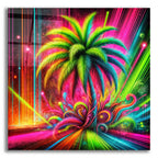 Palm Tree Abstract 1 by Rey Klimt acrylic glass wall art