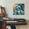 Mother Earth by Rey Klimt - 12x12 acrylic wall art in a room