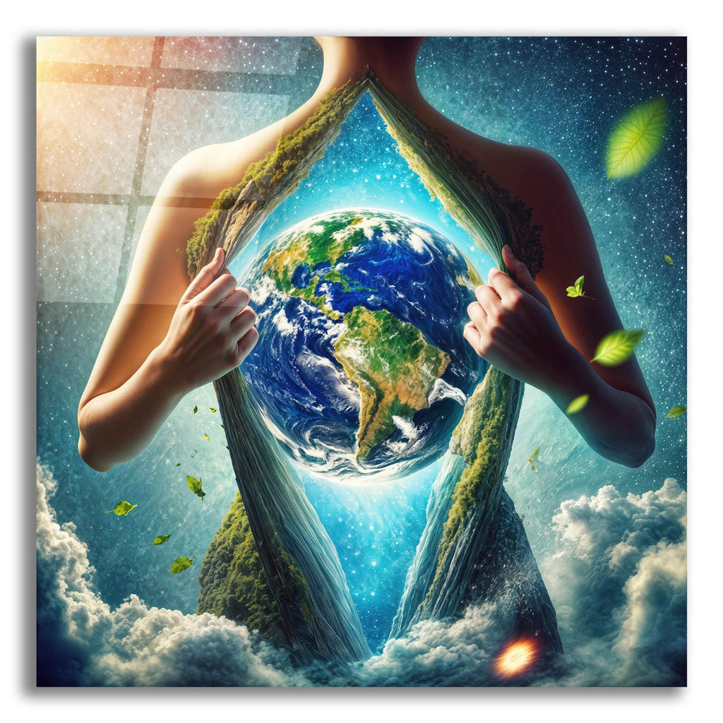 Mother Earth by Rey Klimt acrylic glass wall art