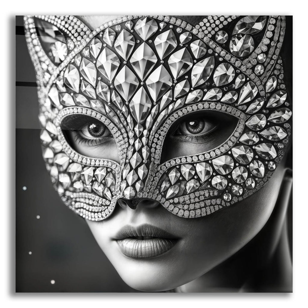 Masquarade by Rey Klimt acrylic glass wall art