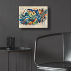Florida Abstract by Rey Klimt - 16x12 acrylic wall art in a room