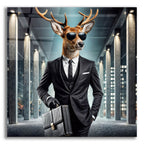 Deer Agent by Rey Klimt acrylic glass wall art