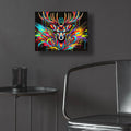 Deer - Vivid Graffiti by Rey Klimt - 16x12 acrylic wall art in a room
