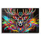 Deer - Vivid Graffiti by Rey Klimt acrylic glass wall art
