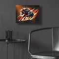 Charging Bull by Rey Klimt - 16x12 acrylic wall art in a room