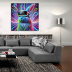 Bunny Vr Headset by Rey Klimt - 36x36 acrylic wall art in a room
