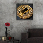 Bitcoin Gold by Rey Klimt - 24x24 acrylic wall art in a room