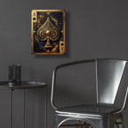Ace Of Spades by Rey Klimt - 12x16 acrylic wall art in a room