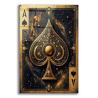 Ace Of Spades by Rey Klimt acrylic glass wall art