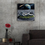 Astronaut On Break by Rey Klimt - 24x24 acrylic wall art in a room