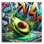 Avocado Paint by Rey Klimt acrylic glass wall art