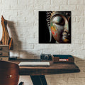 Budha 1 by Rey Klimt - 12x12 acrylic wall art in a room