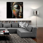 Budha 1 by Rey Klimt - 36x36 acrylic wall art in a room