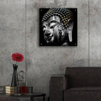 Budha 2 by Rey Klimt - 24x24 acrylic wall art in a room