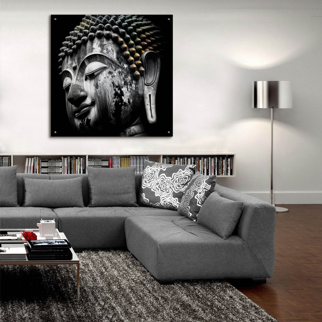 Budha 2 by Rey Klimt - 36x36 acrylic wall art in a room