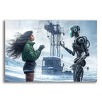 Conversation by Rey Klimt acrylic glass wall art