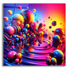 Drops Of Color by Rey Klimt acrylic glass wall art