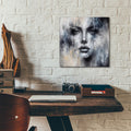 Face Abstract 2 by Rey Klimt - 12x12 acrylic wall art in a room