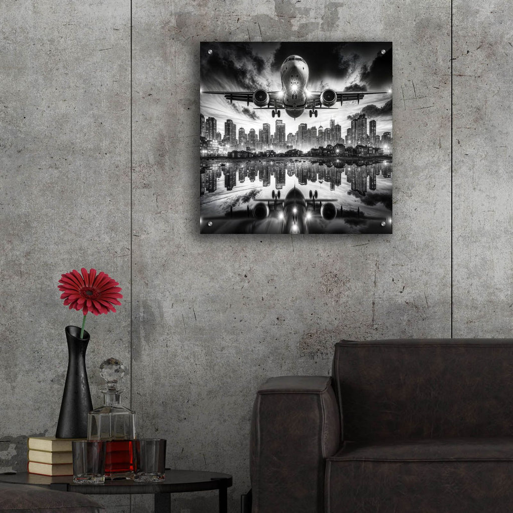 Fly Away by Rey Klimt - 24x24 acrylic wall art in a room