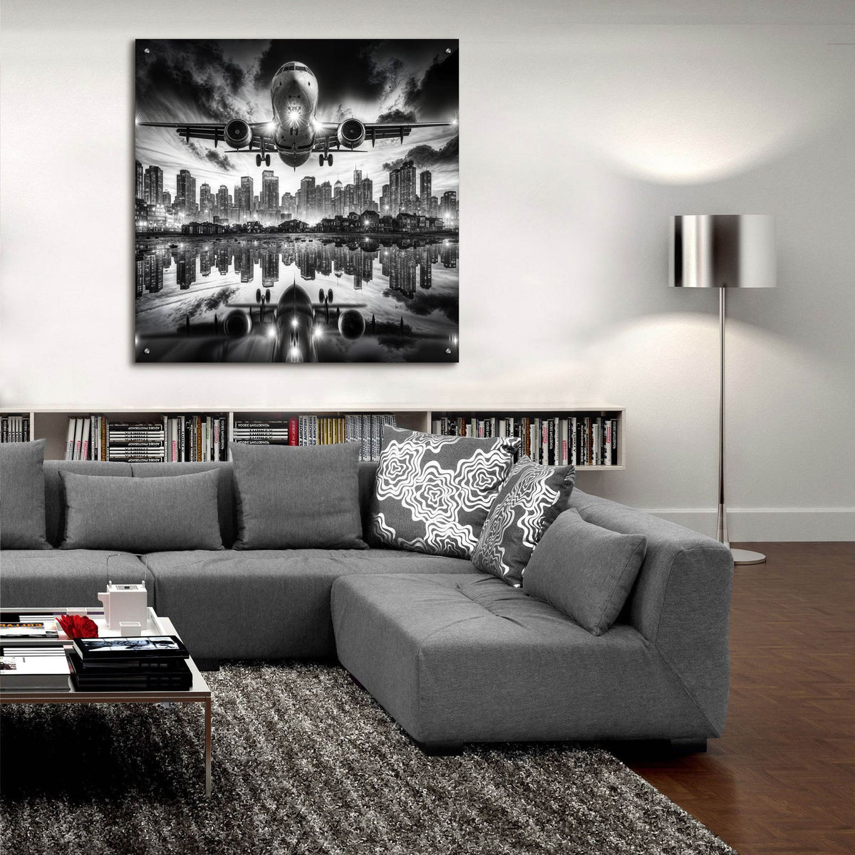 Fly Away by Rey Klimt - 36x36 acrylic wall art in a room
