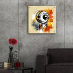 Hello by Rey Klimt - 24x24 acrylic wall art in a room