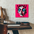 I See by Rey Klimt - 12x12 acrylic wall art in a room